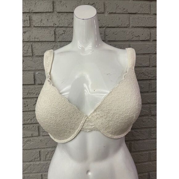 Jessica Simpson Cream Lace Bra Size 42C - Picture 1 of 7